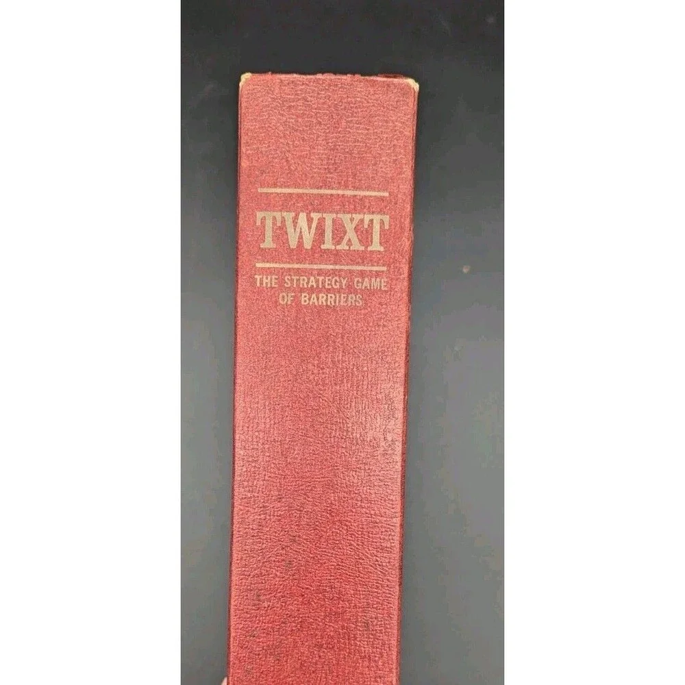 TWIXT Board Game - 3M Bookshelf Game Strategy Of Barriers - Vintage 1962